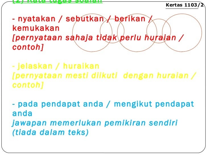 Contoh Soalan Kesalahan Istilah Dan Tata Bahasa - Kecemasan m