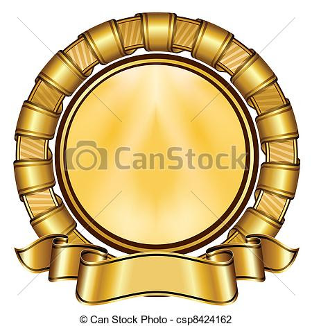 Vector Gold Circle Frame Png Best Free Library