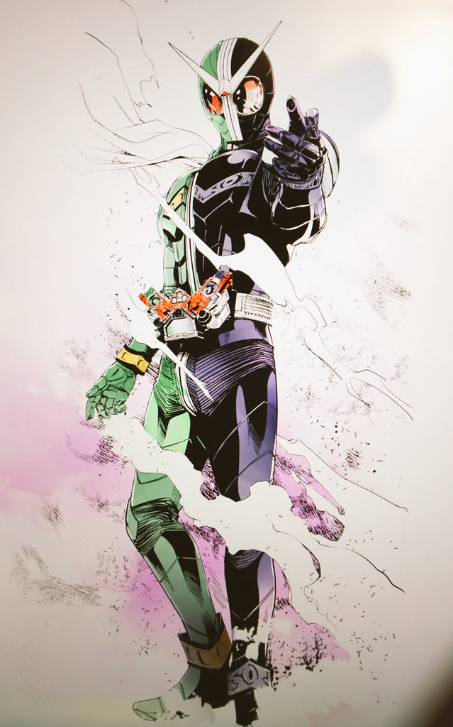 アニメ画像について ユニーク仮面 ライダー W イラスト