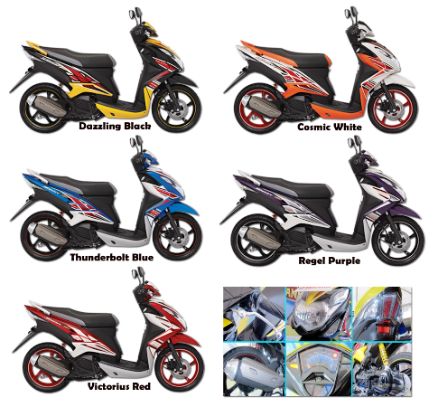 Info 44 Motor  Matic  Yamaha Xeon  2011