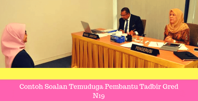 Contoh Soalan Temuduga Pembantu Operasi N11 - Rumah 0108