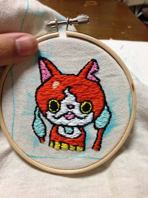上アニメ 刺繍 手縫い 最高のアニメ画像