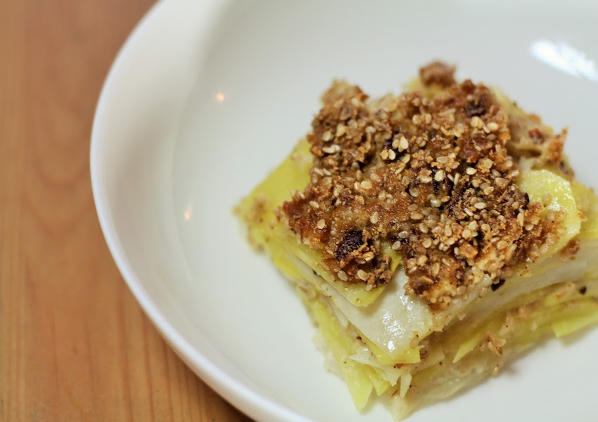 Die liebhaber von kartoffelauflauf spalten sich in zwei lager. Kartoffel Kohlrabi Auflauf Mit Tofukruste Proveg Rezeptdatenbank
