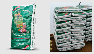 Our organic compost garden soil is a mix of 50% composted plant / wood matter & 50% composted horse manure / stall sweepings, dep & epc tested. The Compost Centre