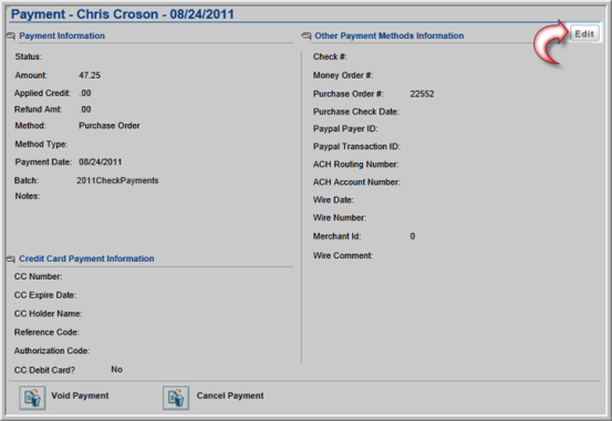 Can you get a money order with a credit card. Recording A Check Payment For A Purchase Order Or Money Order