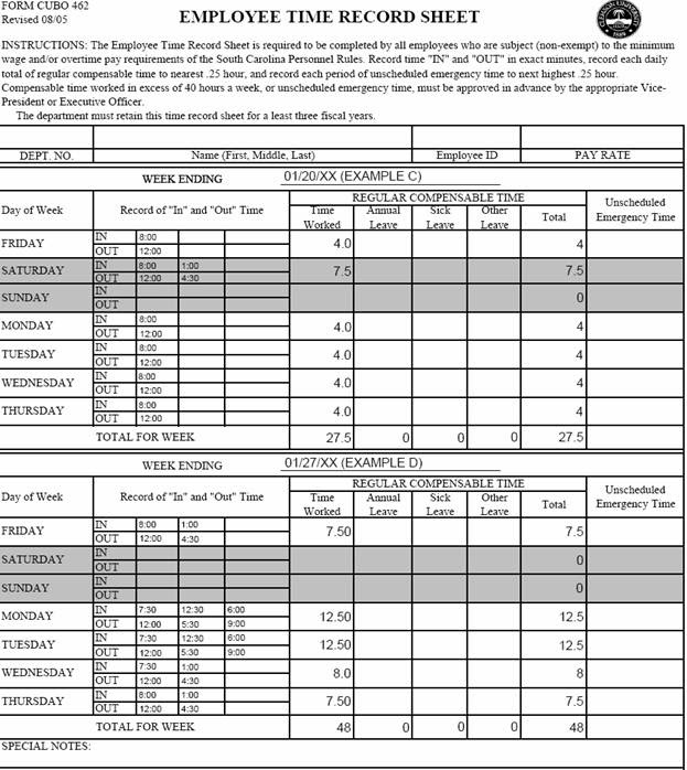 Contoh Daily Activity Work - Tracy Notes