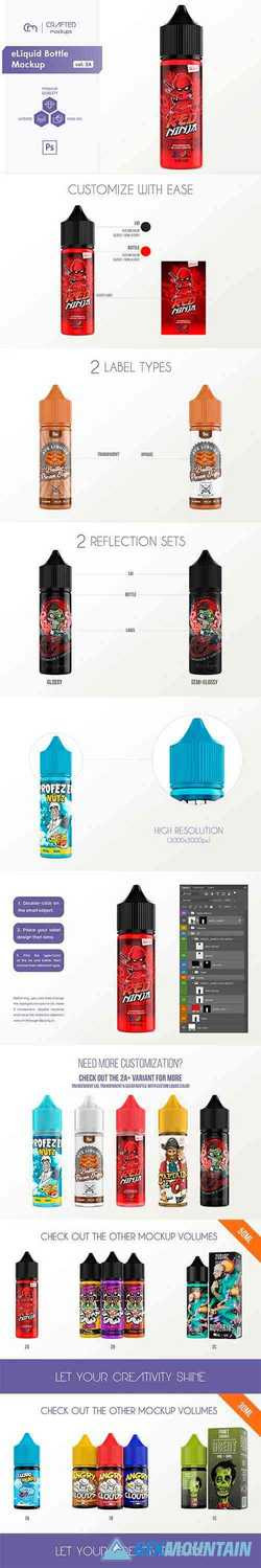 Download Chubby Gorilla Mockup Free / Creativemarket Eliquid Bottle ...