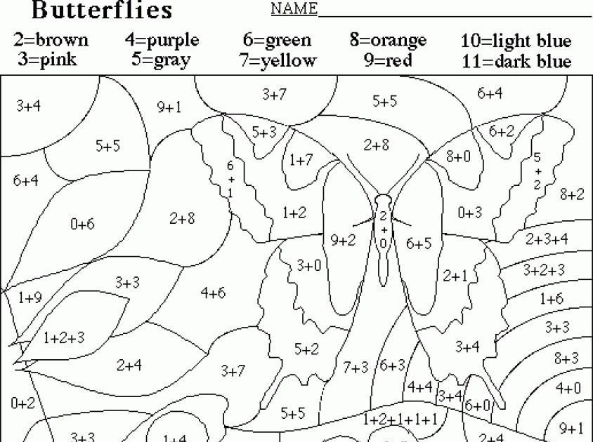 15 math coloring worksheets 2nd grade edea smith