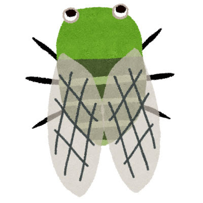 セミ イラスト かわいい 蝉 イラスト かわいい