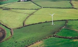 Parque eólico en el Reino Unido.