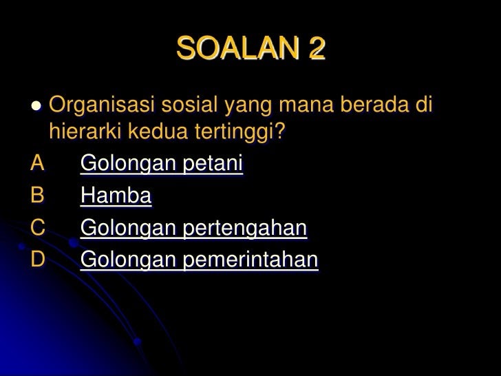 Soalan Berkaitan Agama - Kecemasan 3