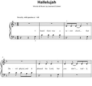 hallelujah piano sheet music alexandra burke free Hallelujah burke
alexandra sheet u5 digital