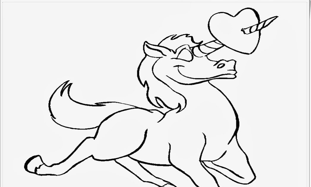 Valentines Day Animal Coloring Sheets - Free Coloring Page