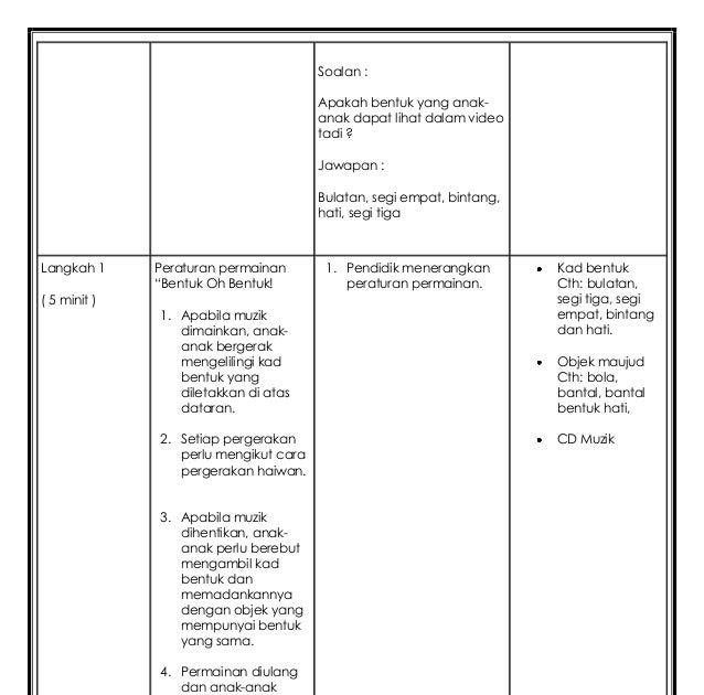 Contoh Soalan Matematik Untuk Kanak-kanak Prasekolah 