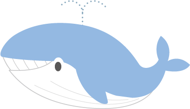 クジラ イラスト フリー 無料イラスト素材 かわいいフリー素材 素材のプ