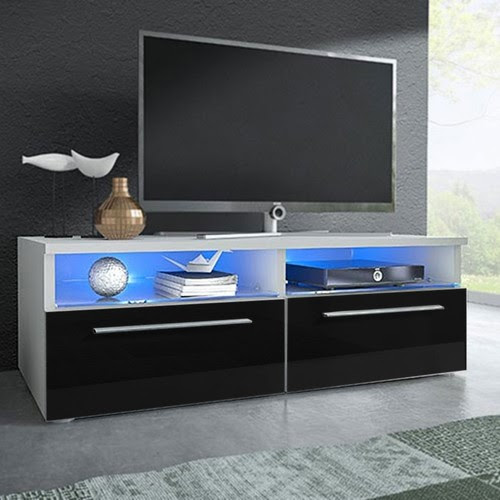 Deckenbeleuchtung wohnzimmer sollten es decken einbau. Tv Hifi Tische Tv Tisch Sideboard Hochglanz Wohnzimmer Modern Lowboard Vi Mit Beleuchtung Led Mobel Wohnen Blowmind Com Br