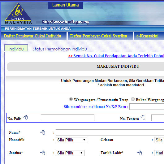 Permohonan Rumah Rakyat Terengganu - Omong j