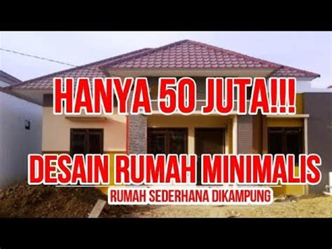 Gambar Rumah Sederhana Di Kampung - Desain Rumah