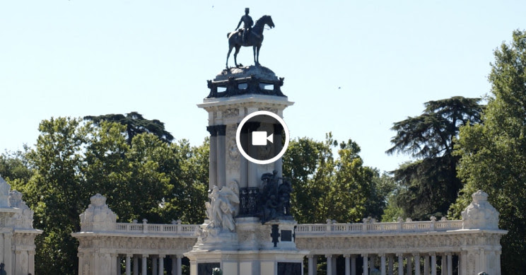 Imagen  - El Monumento a Alfonso XII, el mirador secreto del Retiro de Madrid que casi nadie conoce