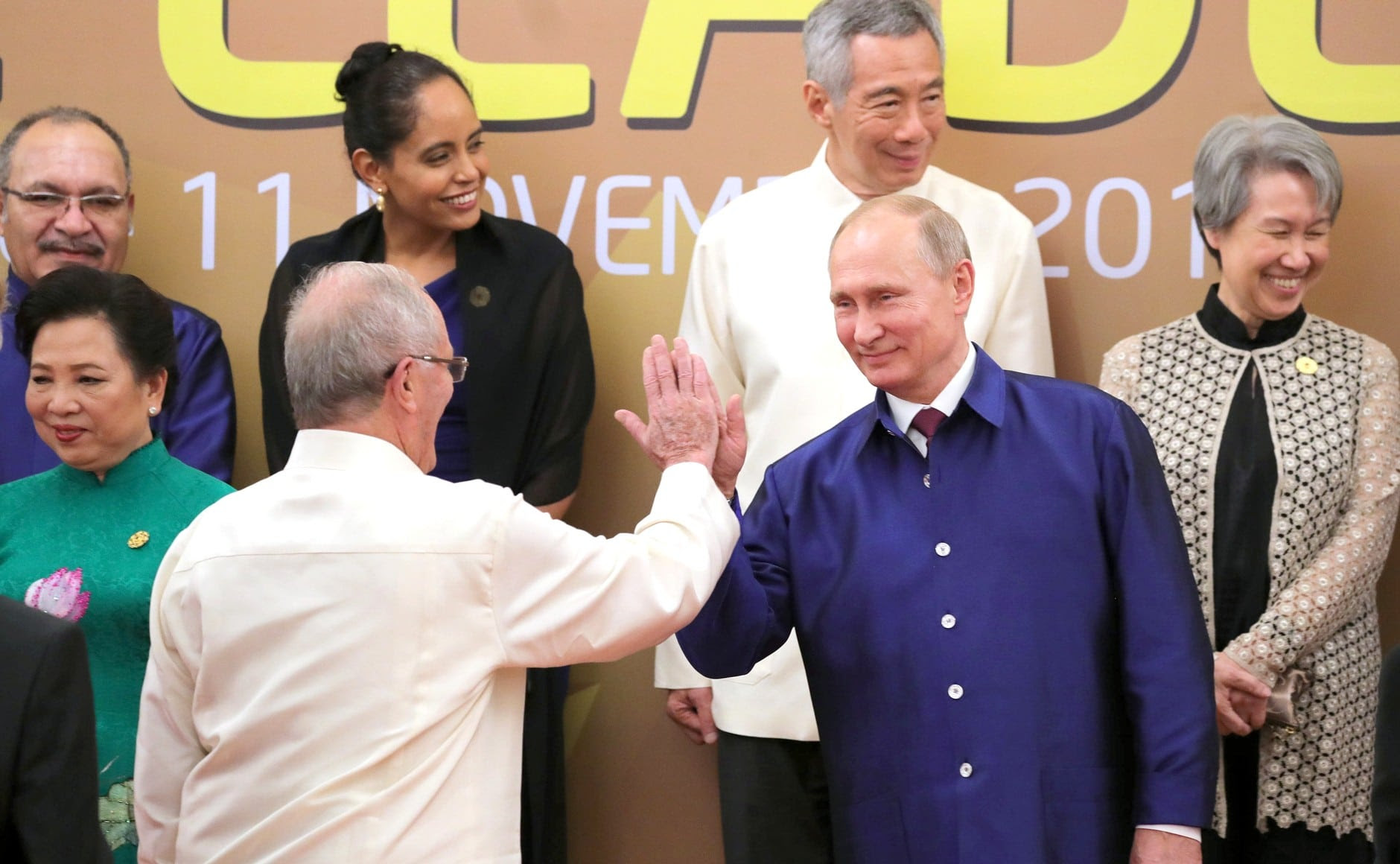 Vlagyimir Putyin a vietnami APEC-csúcson