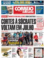 Ver capa Correio da Manhã