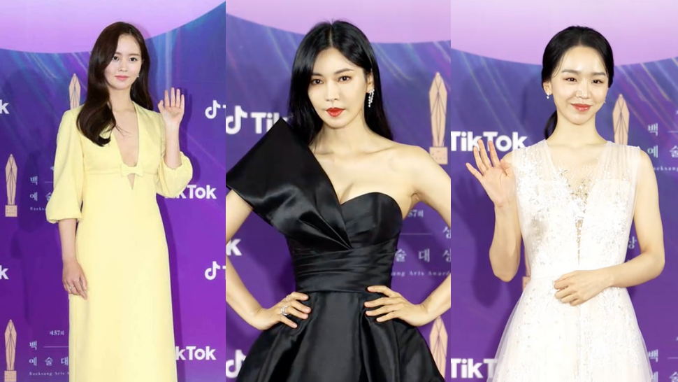Winners in dramas for the 57th baeksang arts awards 2021, announced on may, 13 2021, 18 again, beyond evil, birthcare center, extracurricular, flower of evil, it's okay to not be okay, mouse, mr. Best Dressed Actresses At The 57th Baeksang Arts Awards
