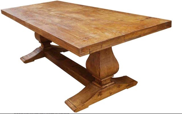 No store: Woodworking plans for trestle table