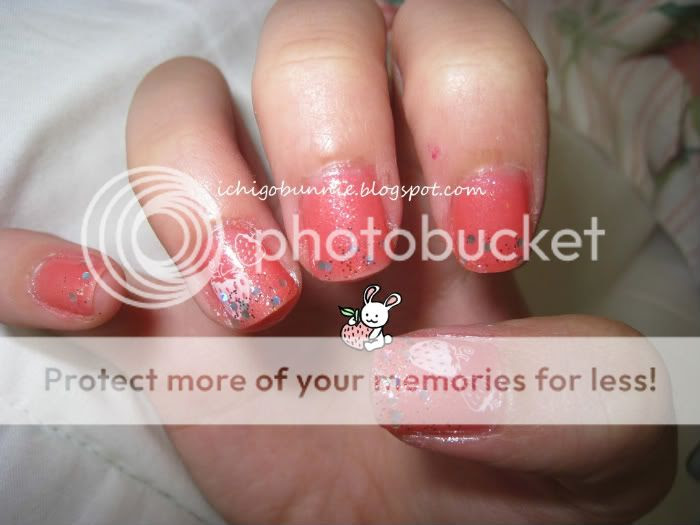 polish nail boundless covergirl color Sprinkles Nails ichigobunnie: Strawberry and :) :