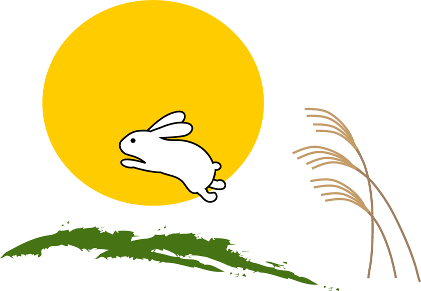 動物の画像について ベスト50 うさぎ 月 イラスト