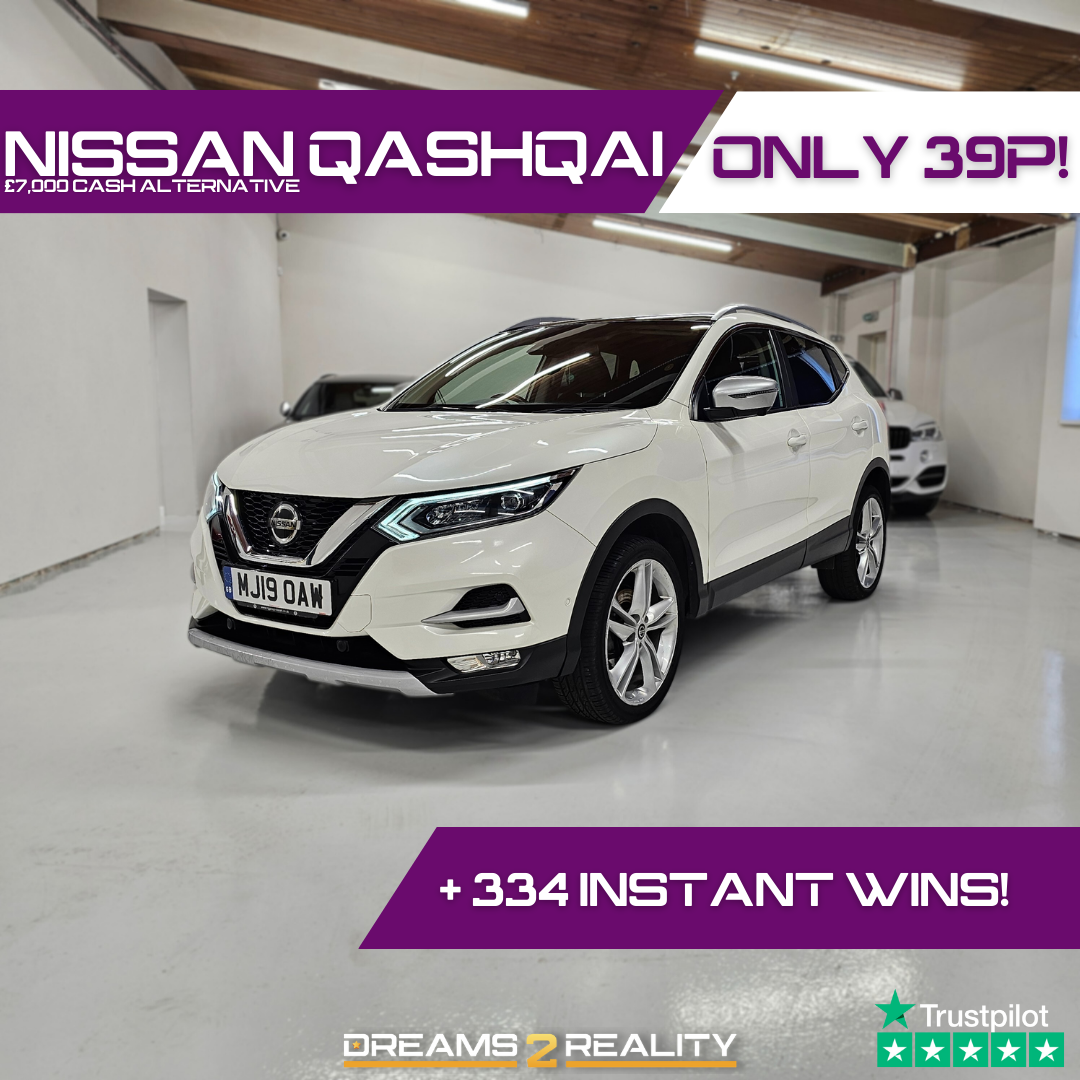 Image of Win This Nissan Qashqai + £10,000 Worth Of Instant Wins