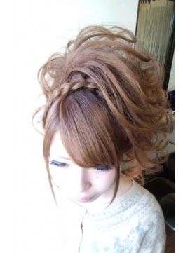 最高 結婚式 髪型 盛り髪 ヘアスタイルギャラリー