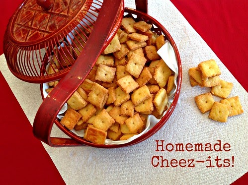 Homemade Cheez-its!  Best of Wardah