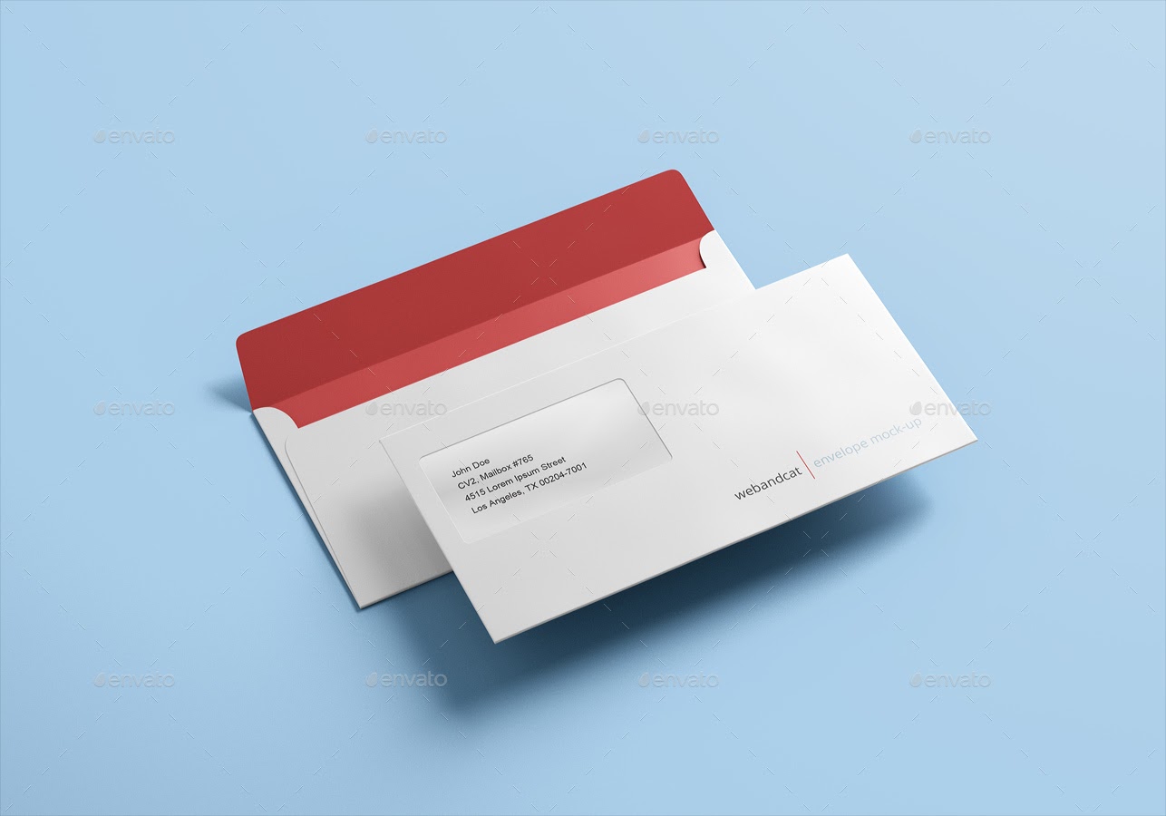 Download Dl Envelope Mockup Free Psd Free Mockups