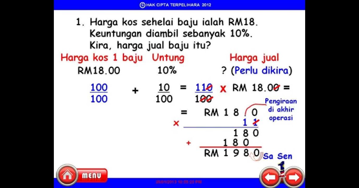 Soalan Upsr Matematik - Persoalan o