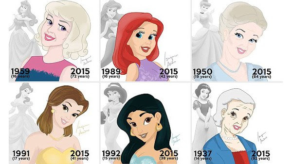 これまでで最高のディズニー プリンセス 年齢差 すべてのイラスト画像