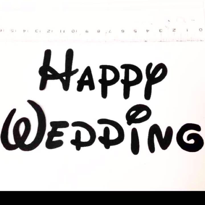 ほとんどのダウンロードディズニー画像 驚くばかりディズニー フォント ディズニー 文字 Happy Wedding