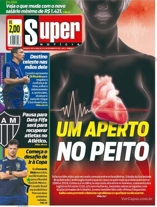 Capa Super Notícia