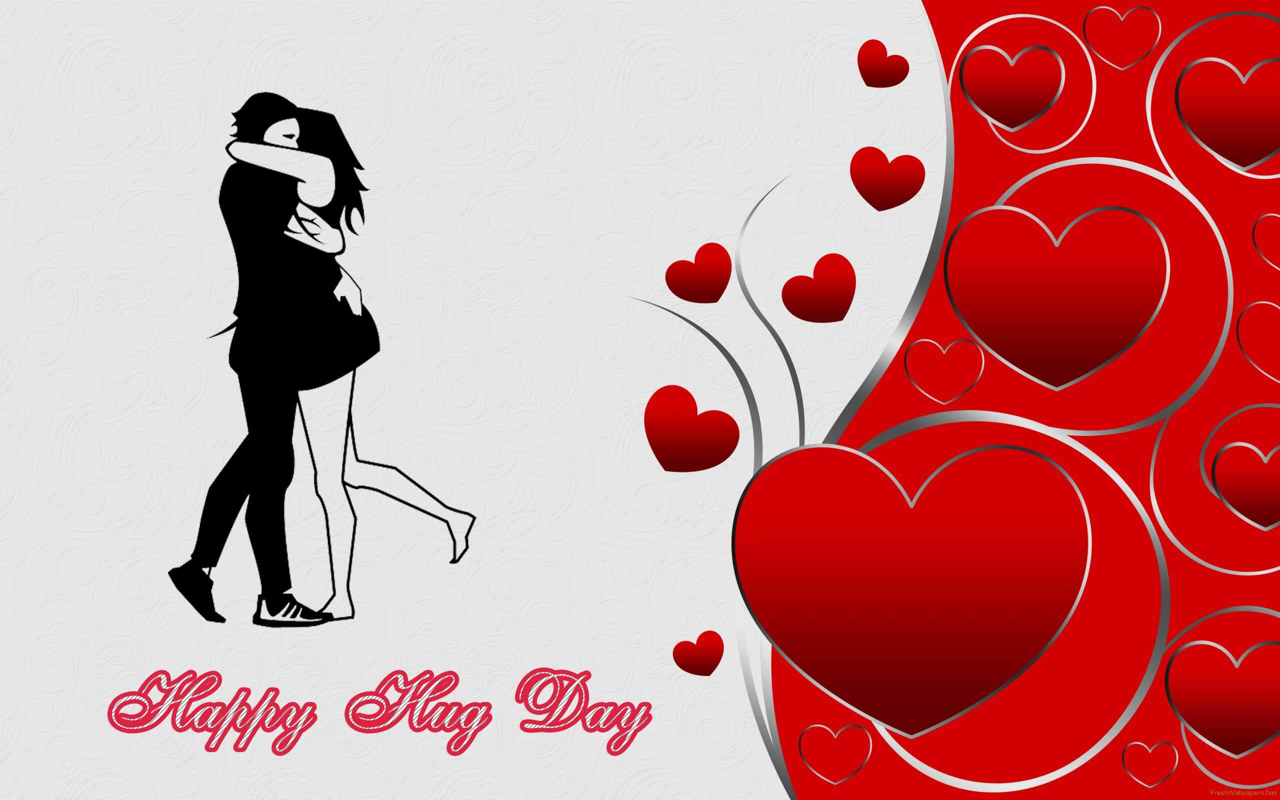 Download Cartoon Hug Hd Wallpaper Wallpaper Indah