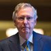 Senator Mitch McConnell, the majority leader, walking to the Senate floor on Tuesday. The Senate has cleared the final procedural hurdle blocking a bill meant to rein in government surveillance.