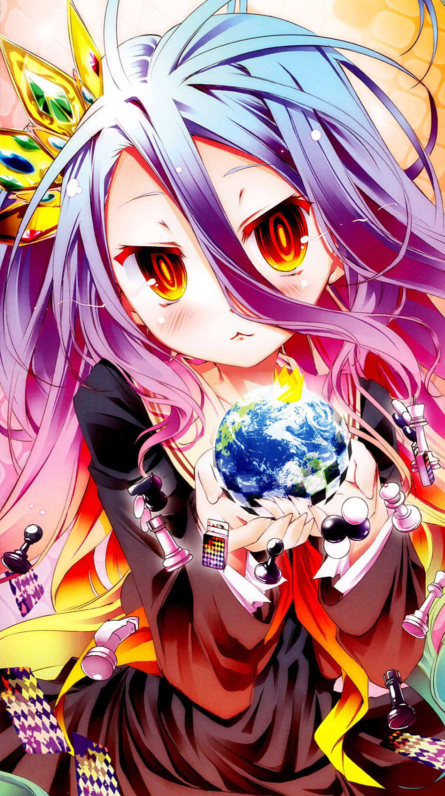 新鮮なノー ゲーム ノー ライフ 白 壁紙 最高の花の画像