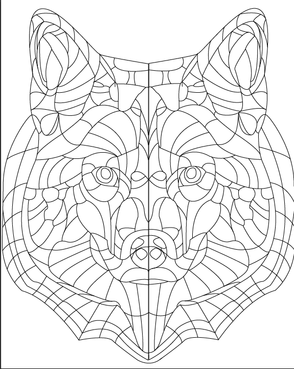 Well there you have it my friends! Geometric Animal Head Josh S Graphic Design