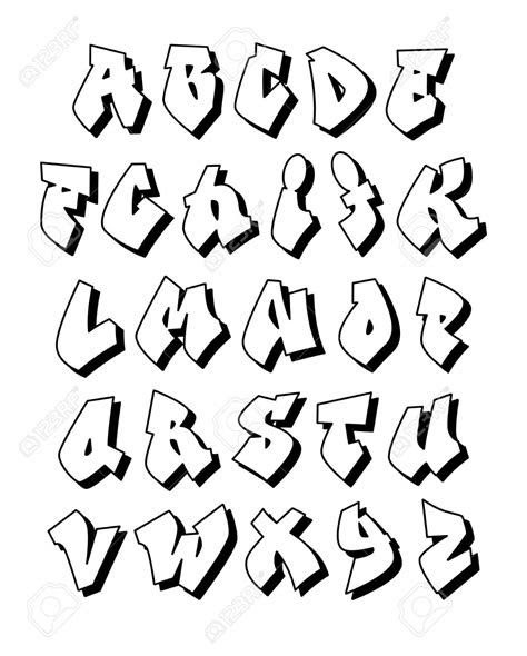 Huruf Keren Grafiti A-Z - Graffiti Alphabet Images Stock Photos Vectors