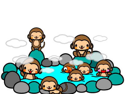 画像をダウンロード サル 温泉 イラスト フリー 567598-猿 温泉 イラスト フリー