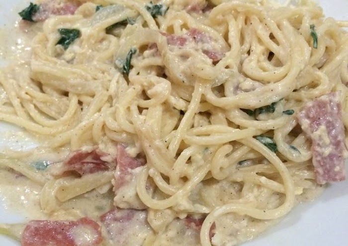 Resepi Spaghetti Carbonara Cream Cheese  8 Descargar