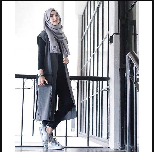  Baju Semi Formal Wanita Hijab  Kumpulan Model Kemeja