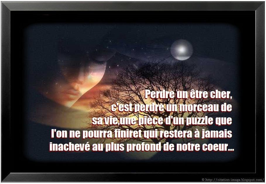 Citation Sur La Mort Dun Proche