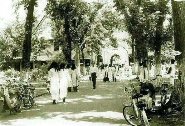 Khuôn viên  trường Nữ Trung Học Gia Long