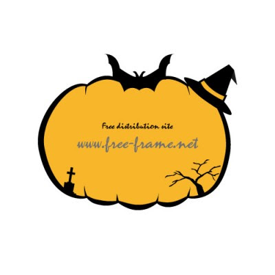 無料印刷可能ハロウィン イラスト フレーム アニメ画像