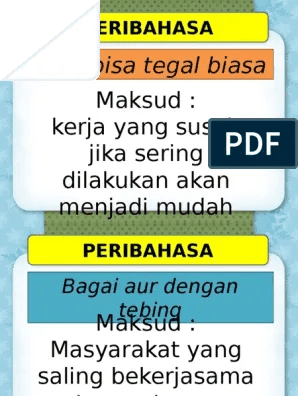 Maksud Alah Bisa Tegal Biasa