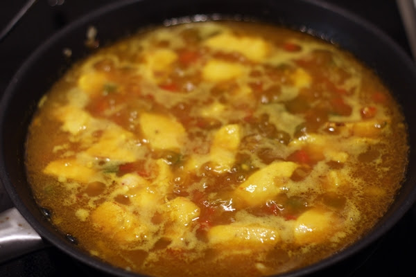 cocinar arroz con pollo